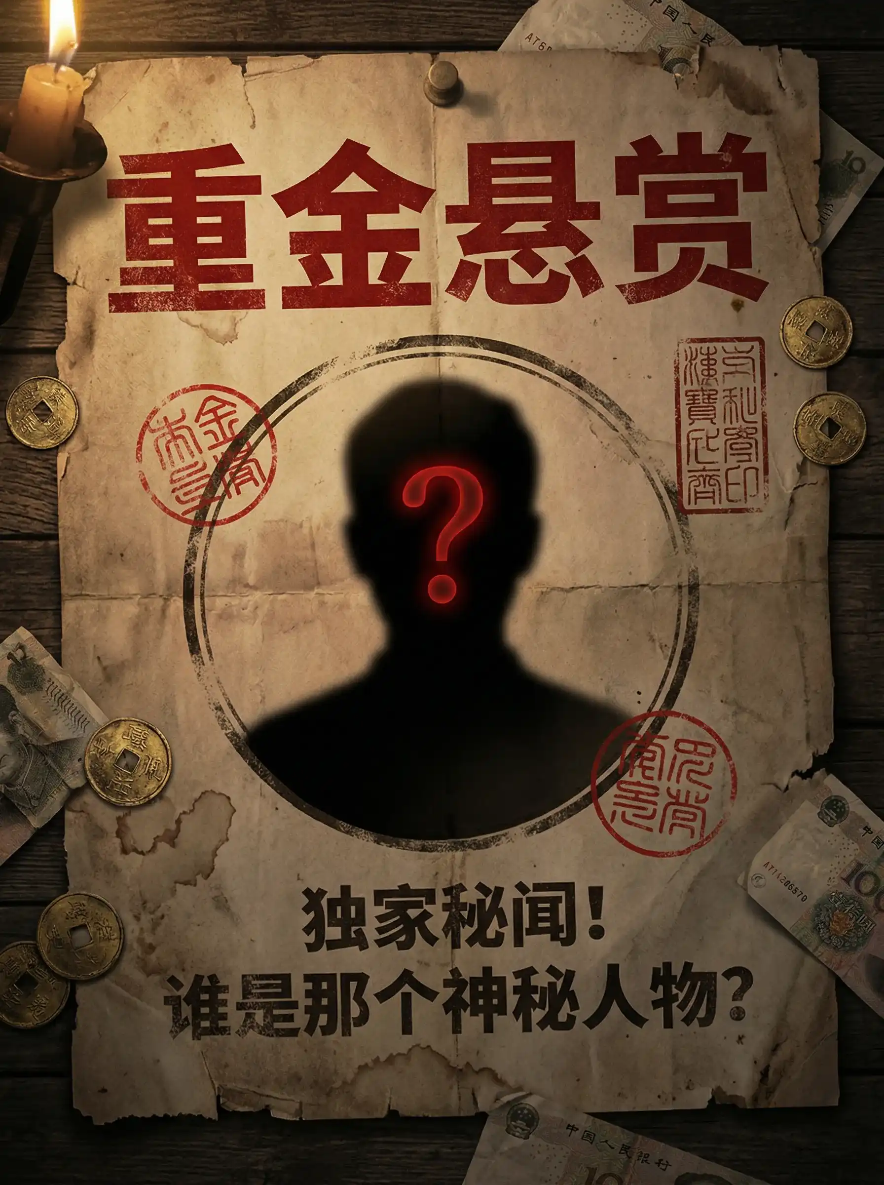 莱茵娱乐 - 重金悬赏线索征集令